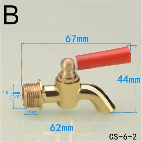 1PCS copper 1/4" 3/8" 1/2" 3/4" high temperature resistant(C) in Saudi Arabia
