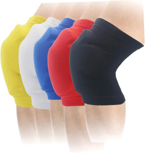 Cotton Cycling Knee Pads – Anti-collision Thick Sponge Leg Protector Sleeve Breathable Sports Leg Guard Brace for Adults Suitable for Biking Roller Skating and Fitness in Saudi Arabia