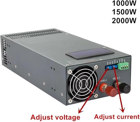 2000W DC Switching Power Supply مع جهد عرض قابل للتعديل 0-12V15V 24V 36V 48V 60V 72V 80V 90V 100V 110V 220V 300V AC DC SMPS (0-12V-1500W ، 220VAC) in Kuwait