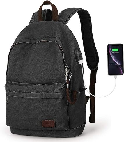 Muzee Canvas Backpack Lightweight Travel Daypack Daypack Rucksack Backpack Backpack in Kuwait