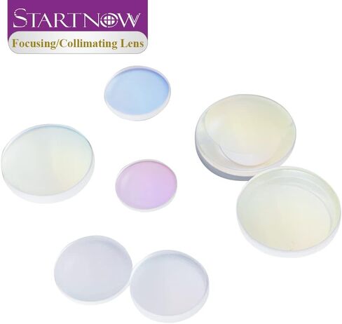 Startnow WSX Non-Original Fused Silica Focus Lens 2Pcs/Set Collimating Lens Dia.37mm FL100/150/190/200 Fiber Laser Lens for WSX Welding Machine Head (WSX, Dia.37mm CL100 Collimate Len) in Kuwait
