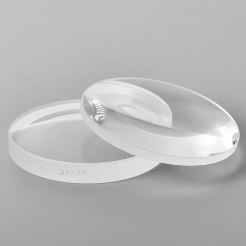 Startnow WSX Non-Original Fused Silica Focus Lens 2Pcs/Set Collimating Lens Dia.37mm FL100/150/190/200 Fiber Laser Lens for WSX Welding Machine Head (WSX, Dia.37mm CL100 Collimate Len) in Kuwait