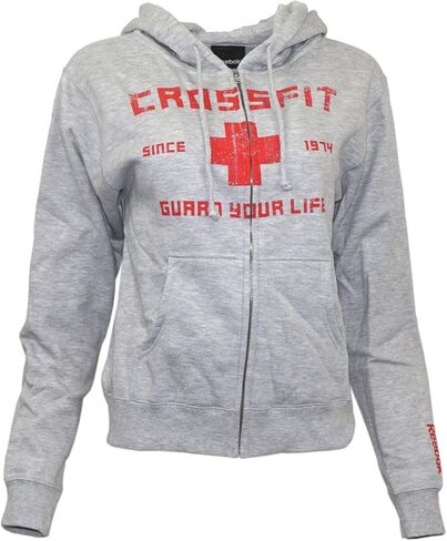 Reebok Crossfit Gray Gray Wime Wy Your Your Pullover Hoodie Fleece A35666 in Kuwait