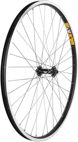 Wheelmaster Front 26 × 1.5 ، Wei-Zac19 ، Black ، QR Alk BLK Hub ، متحدث 14G SS ، 36H in Saudi Arabia