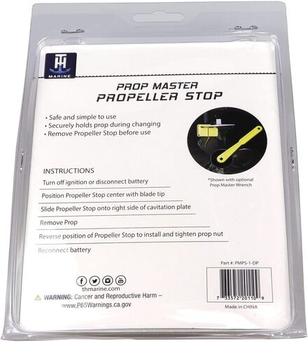 T-H Marine PMPS-1-DP Prop Prop Stop Propeller Stop ، العنوان الافتراضي in Saudi Arabia