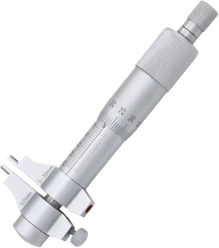 Inside Micrometer Measuring Tool 5-30mm 0.01, 25-50mm 0.01, 50-75mm 0.01, 75-100mm 0.01(75-100mm 0.01) in Saudi Arabia
