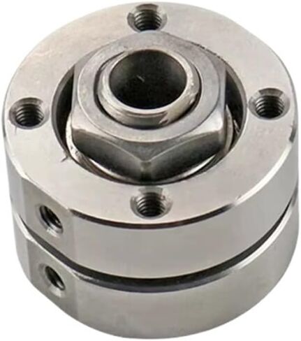 304 Stainless Steel Disc Torque Hinge Threaded Hole Damper 1Pcs(5.0N.m) in Saudi Arabia