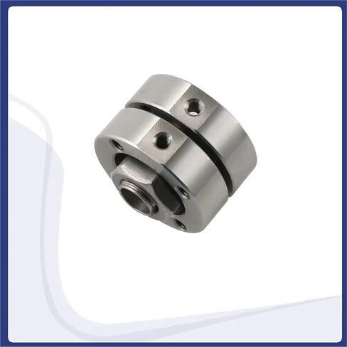 304 Stainless Steel Disc Torque Hinge Threaded Hole Damper 1Pcs(5.0N.m) in Saudi Arabia