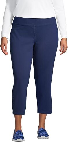 Lands' End Women's Active Crop Yoga Pants in Saudi Arabia