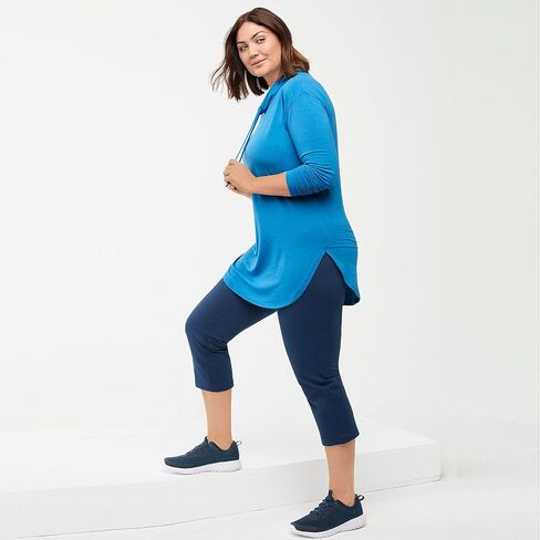 Lands' End Women's Active Crop Yoga Pants in Saudi Arabia