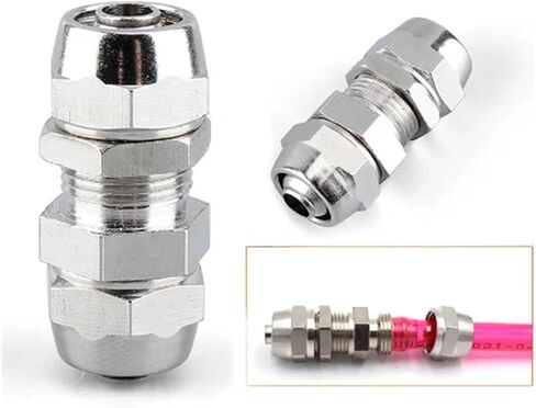 PV PE PM PZA الهوائية الهوائية الموصل السريع النحاس المطلي بالنحاس لأنبوب خرطوم OD 4MM 6 8 10 12 14 16MM اتصال مفصل سريع (PZA ، 10 مم) in Saudi Arabia