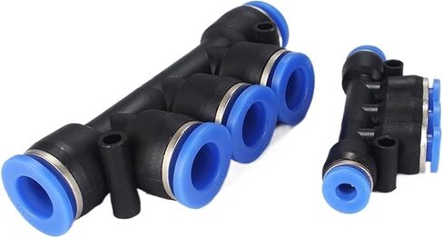 pk pneumatic التجهيزات 4 مم 6 مم 8 مم 10 مم 12 مم موصل سريع الهوائية لأنبوب أنبوب خراطيم الهواء الهوائية (12 مم) in Saudi Arabia