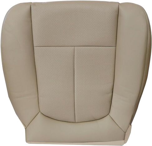 NLQR Front Driver Bottom Replacement Perforated Seat Cover Black Microfiber Leather Compatible with Ford F150 Lariat 2009-2014 in Saudi Arabia