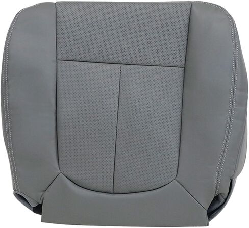 NLQR Front Driver Bottom Replacement Perforated Seat Cover Black Microfiber Leather Compatible with Ford F150 Lariat 2009-2014 in Saudi Arabia