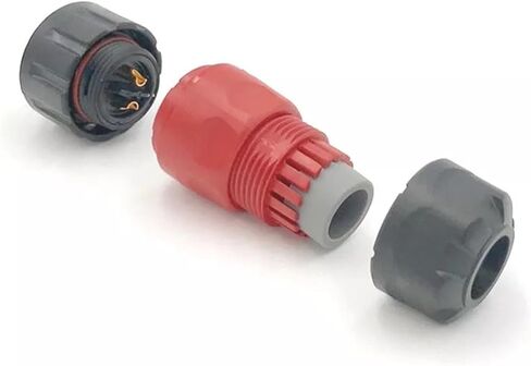 2 دبوس موصل الطاقة من الذكور والإناث مقبس ماء IP67 في الهواء الطلق in Kuwait