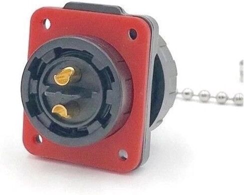 2 دبوس موصل الطاقة من الذكور والإناث مقبس ماء IP67 في الهواء الطلق in Kuwait