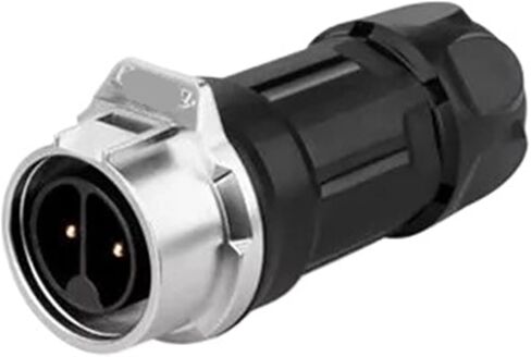 2 دبوس M16 حجم الطاقة الدائرية الموصل الذكور قاعدة في الهواء الطلق مقاوم للماء IP67 in Kuwait