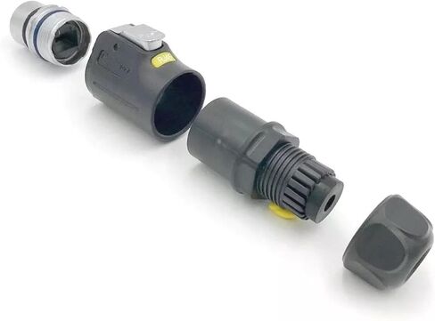 موصل صناعي دائري RJ45 ذكر مقاوم للماء في الهواء الطلق in Kuwait