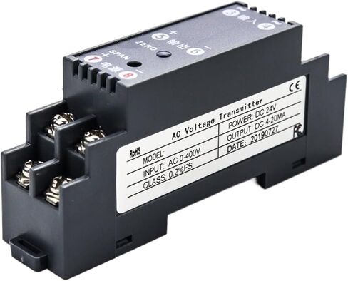 AC 0-1000V Input 4-20mA/RS485 Output Din Type Voltage Transmitter AC Voltage Signal Sensor Voltage Sensor(Rs485 Output,AC 0-100V Input) in Saudi Arabia