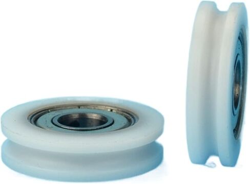 Groove Pulley U Groove Concave POM Nylon Wrapped Plastic Bearing Wheel Inner Diameter 10 Outer Diameter 35 Thick 9mm in Saudi Arabia