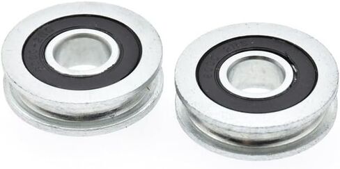 U-Groove Bearing Pulley with Grooved Non-Standard Concave Wheel Guide Wheel for 5mm Diameter Wire Rope/Track 10 * 30 * 8mm in Saudi Arabia