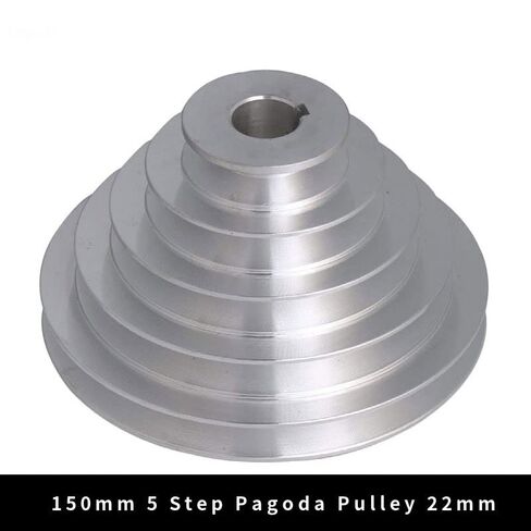 5 Step A Type V-Belt Pagoda Pulley Belt 22mm Bore Outter Dia 54-150mm in Saudi Arabia