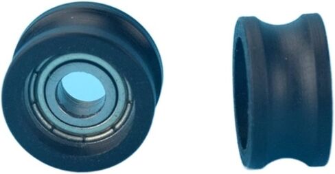 U Type Groove Pulley Wheel Nylon Bag Plastic Wheel Bag Plastic Embedded Bearing U5*16 * 8.5mm in Saudi Arabia