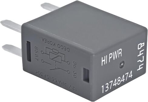 Automotive Relay 13748474 8774 (Pack of 6) - 12V 4-Pin SPDT Automotive Relay - Replace 68083380AA 12088567 in Saudi Arabia