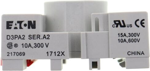 Eaton D3PA2 التابع للأغراض العامة التتابع ، نمط تثبيت DIN Rail/لوحة ، للاستخدام مع D3PF2 in Saudi Arabia