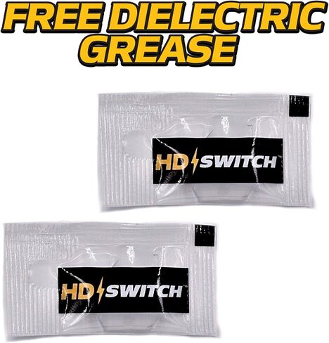 HD Switch (2 Pack) 12V 40A Waterproof Relay Replaces Walker 6941 6942 9369 w/LED Indicator Light & Dielectric Grease in Saudi Arabia