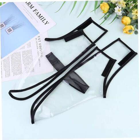 فاليكلود 1PAIR حذاء الحلاقة يغطي حماية الشعر الشعر ملحقات TPU مواد حذاء تغطية لتصفيف الشعر أداة قص شعر الشعر in Kuwait