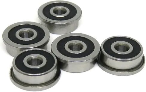 10Pcs F623 F686 F688 F689 F695 F696 F698-2RS Bearing 5x13x4mm Flanged Miniature Deep Groove Ball Bearings(F689-2rs 9x17x5mm) in Saudi Arabia