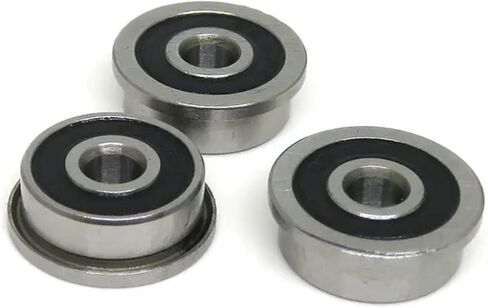 10Pcs F623 F686 F688 F689 F695 F696 F698-2RS Bearing 5x13x4mm Flanged Miniature Deep Groove Ball Bearings(F689-2rs 9x17x5mm) in Saudi Arabia