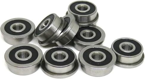 10Pcs F623 F686 F688 F689 F695 F696 F698-2RS Bearing 5x13x4mm Flanged Miniature Deep Groove Ball Bearings(F689-2rs 9x17x5mm) in Saudi Arabia