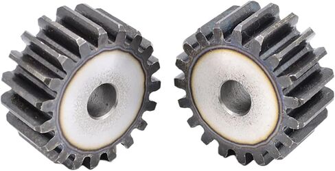 Steel Motor Drive Gear 1pcs 1.5Mod Cylindrical Spur Gear Carbon Steel Mechanical Gear 12/13/14/15/16/17/18/19/20/21/22/23/24/25/26/27 Tooth(19 Teeth) in Saudi Arabia