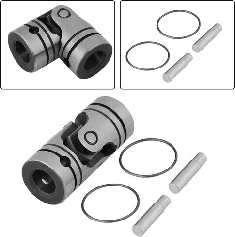 16mm20mm Shaft Joint, Universal Steering Coupling Motor Connector with Alloy Steel for Textile Machine, Rolling Mill, Dentist (20mm) in Saudi Arabia
