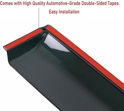 in-Channel Window Visors Rain Guards Compatible with Chevy Malibu 2016-2024 Side Window Wind Deflectors Vent Visor Sun Shades Window Shields Car Accessories in Kuwait