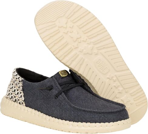 Heydude Wendy Funk Coastal Jute Pink 11 ، أحذية نسائية ، متسكعون للسيدات ، مريح وخفيف الوزن in Kuwait
