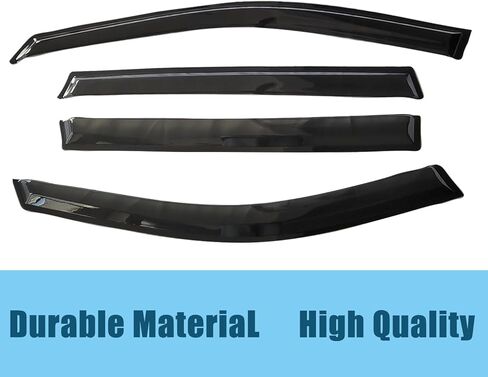 in-Channel Window Visors Rain Guards Compatible with Chevy Malibu 2016-2024 Side Window Wind Deflectors Vent Visor Sun Shades Window Shields Car Accessories in Kuwait