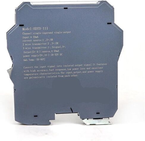 220 فولت مزود الطاقة المزدوج القنوات 4-20MA 0-10V عزل إشارة الإدخال 1 في 2 OUT (1-5V IN_220V_0-20MA) in Kuwait