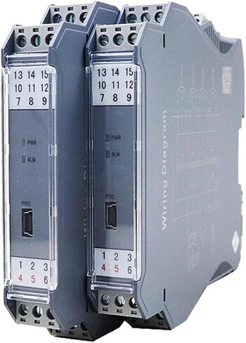 1pcs 220VAC Power Loop Signal Isolator Converter 420ma to 010v Converter(1-5V in and Out_1 in 4 Out) in Kuwait