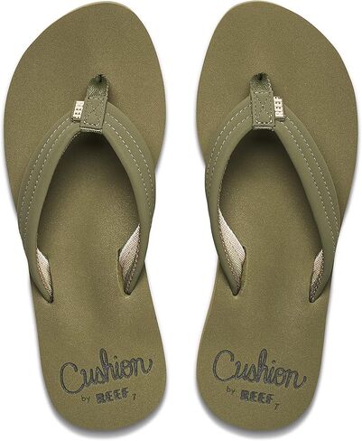 Reef Women's Cushion Breeze Flip-Flop, Dusty Blue, 11 in Kuwait