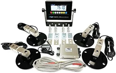 Liberty LS-720-414B Weighing Kit NTEP Floor Scale with Shear Beam Stainless Steel Load Cells (5k lb (4) x 2.5k lb Each) in Saudi Arabia