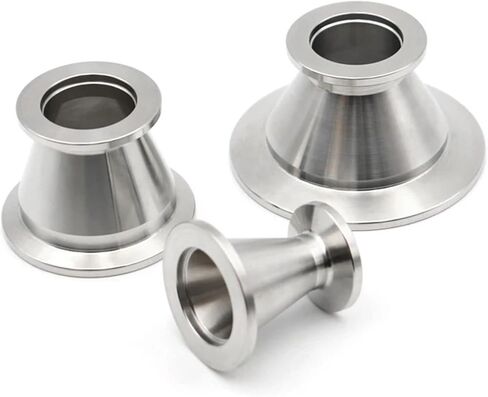 KF16/25/40/50 TRI CLAMP CLAMP VANCER FARTITS FLANGE ADAPTER 304 Stainless Steel KF25-40 KF25-50 KF16-25 (KF16-KF50) in Saudi Arabia