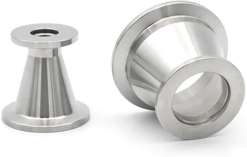 KF16/25/40/50 TRI CLAMP CLAMP VANCER FARTITS FLANGE ADAPTER 304 Stainless Steel KF25-40 KF25-50 KF16-25 (KF16-KF50) in Saudi Arabia