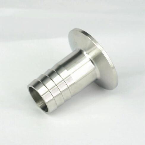25 ملم أنبوب شائك- مشبك ثلاثي 1.5 "طابق O/D 50.5mm 304 موصل أنابيب مشبك الفولاذ المقاوم للصدأ in Saudi Arabia