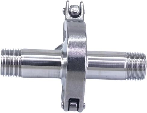 1PC مجموعة Ferrule Fitting +Clamp +Gasket 1/2 "3/4" 1 "npt male -1.5" Tri Clamp 304 Stainsitive Fitting Brew Beer (3/4 ") in Saudi Arabia