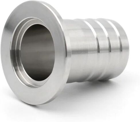 1PC Stainless Steel 304KF10 KF16 KF25 KF40 KF50 Vacuum Hose Barb OD6 8 13 16 20 25 38mm Flange Adapter Pipe Fitting Clamp(KF16,13mm) in Saudi Arabia