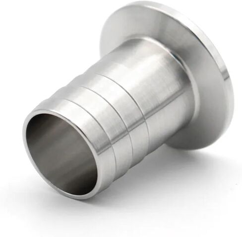 1PC Stainless Steel 304KF10 KF16 KF25 KF40 KF50 Vacuum Hose Barb OD6 8 13 16 20 25 38mm Flange Adapter Pipe Fitting Clamp(KF16,13mm) in Saudi Arabia