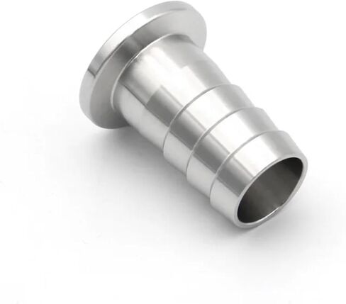 1PC Stainless Steel 304KF10 KF16 KF25 KF40 KF50 Vacuum Hose Barb OD6 8 13 16 20 25 38mm Flange Adapter Pipe Fitting Clamp(KF16,13mm) in Saudi Arabia